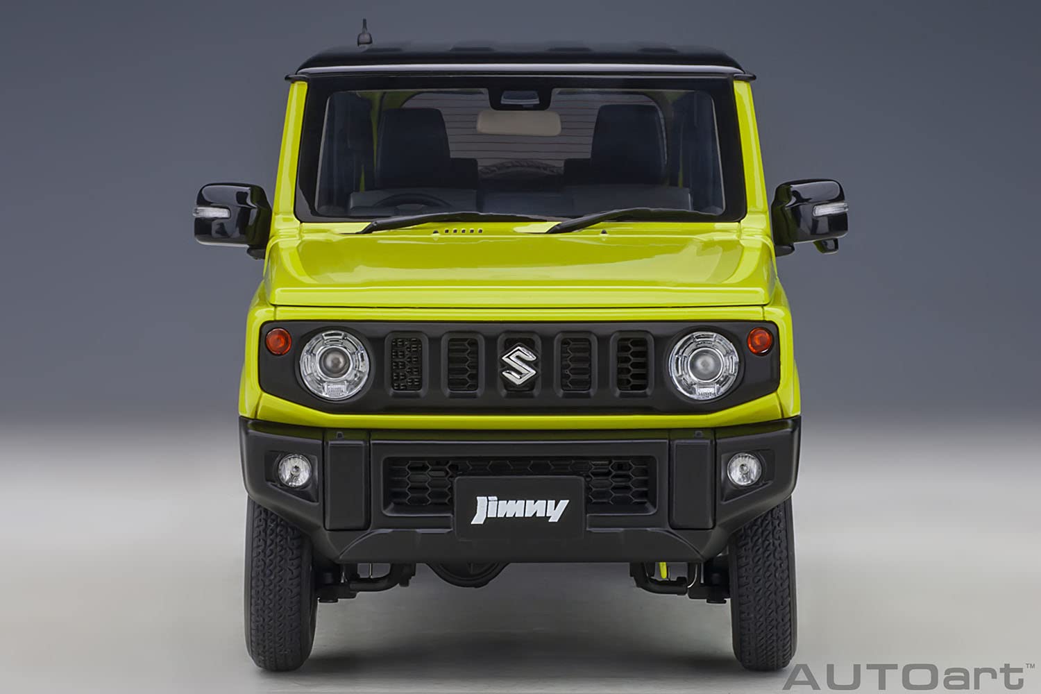 Autoart 1/18 Suzuki Jimny Yellow Black Roof Diecast Model 78501- Japan Figure Store - #1 Bring To You The Best Japanese Goods