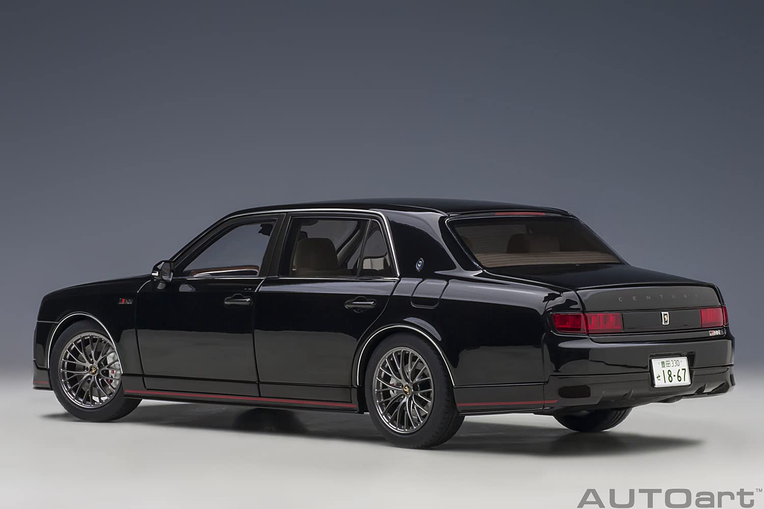 Autoart 1/18 Scale Toyota Century GRMN Black Diecast Model 78763- Japan Figure Store - #1 Bring To You The Best Japanese Goods