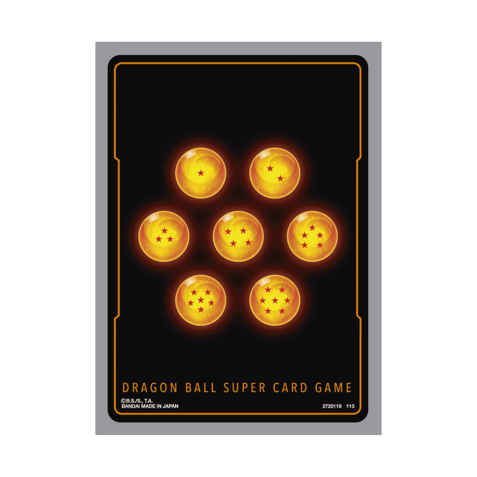 Bandai Dragon Ball Super Card Game Sleeves Set of 4 Official Accessories