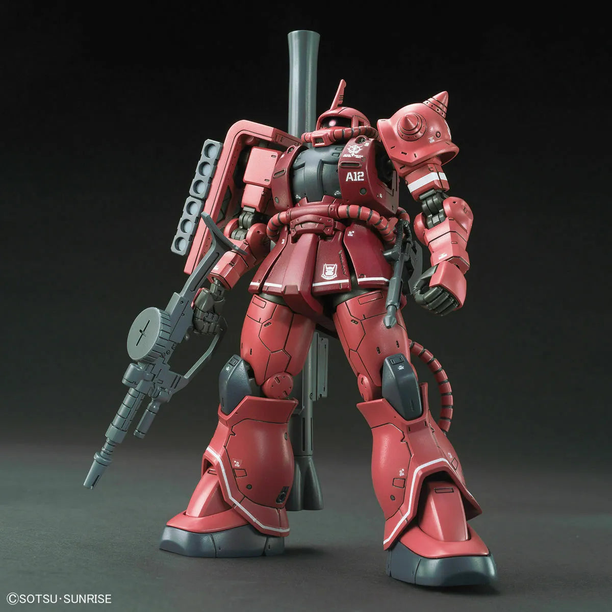 Bandai Hg 1/144 Ms-06s Zaku Ii Red Comet Ver Plastic Model Kit Gundam The Origin- Japan Figure Store - #1 Bring To You The Best Japanese Goods