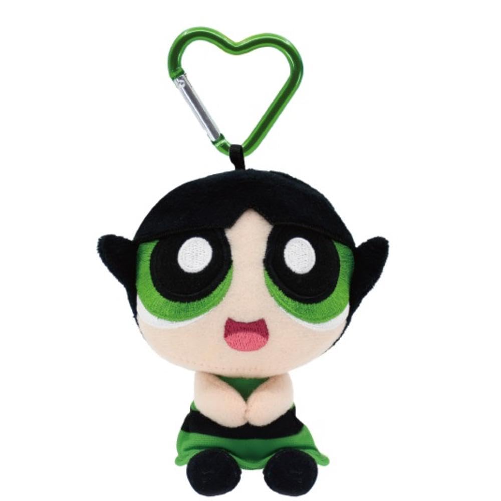 Hundreds Bandai Purinui Powerpuff Girls Buttercup Plush Keychain Japan Accessory- Japan Figure Store - #1 Bring To You The Best Japanese Goods
