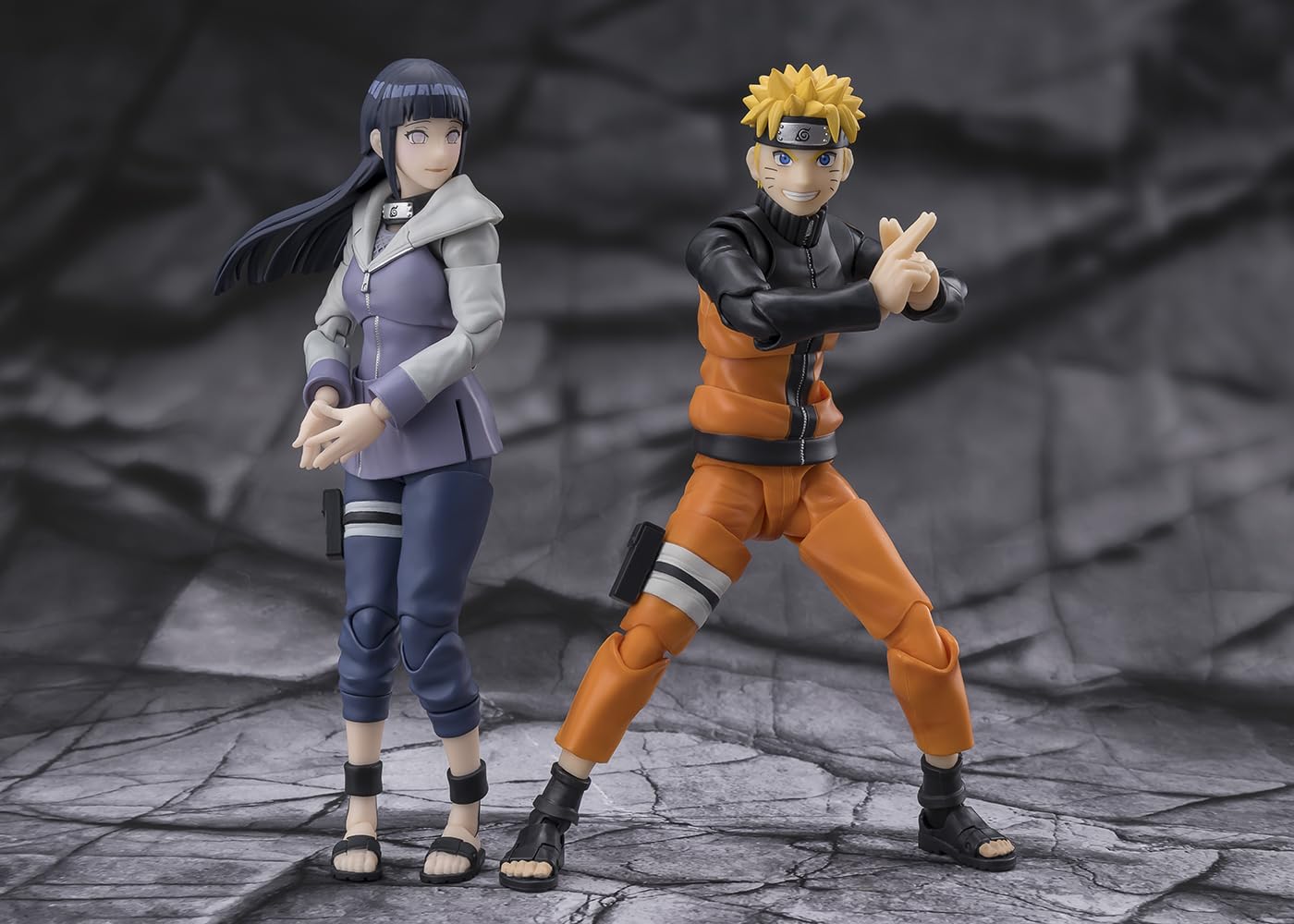 Hundreds Bandai SHF Naruto Shippuden Hinata Hyuga Action Figure White Eyes- Japan Figure Store - #1 Bring To You The Best Japanese Goods