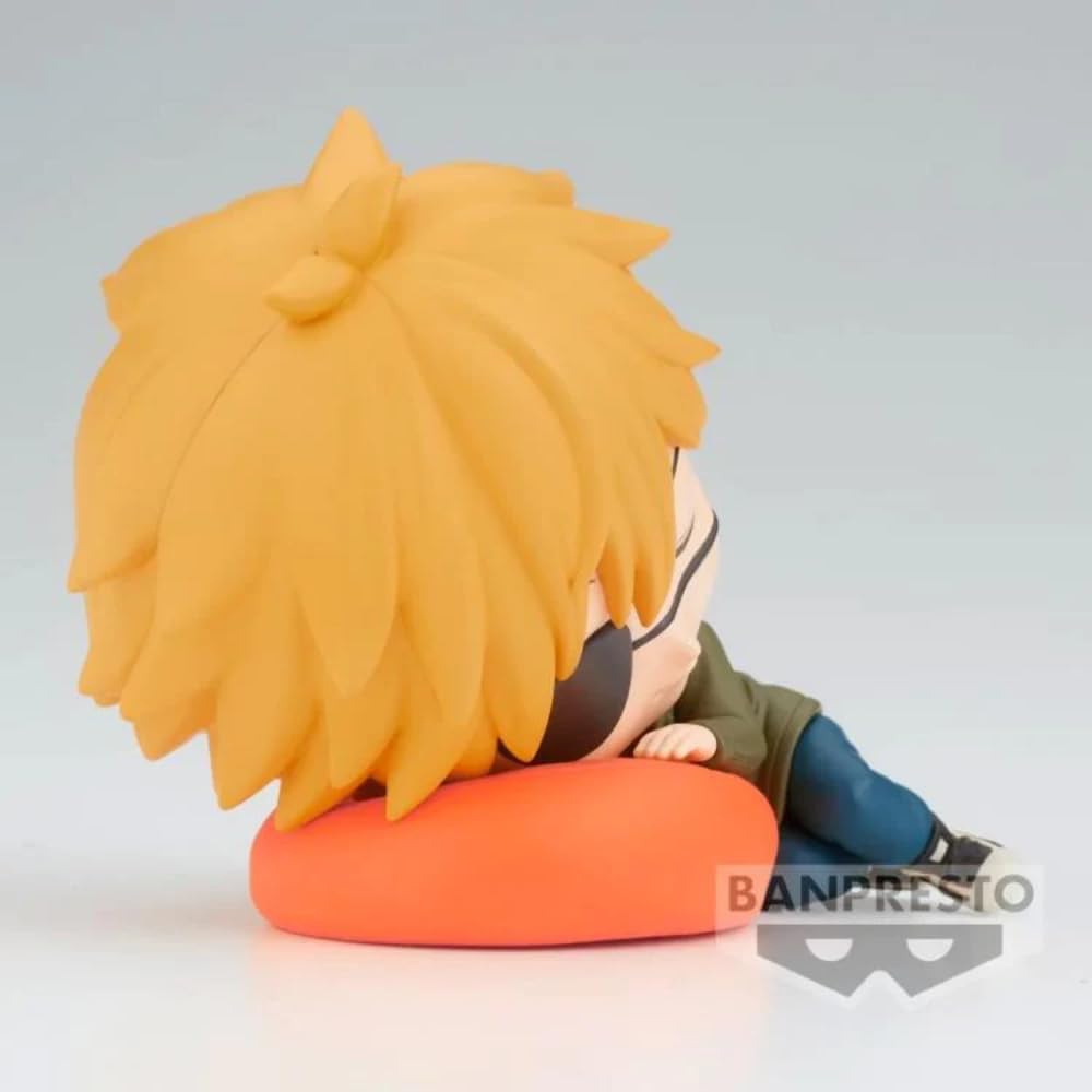 Banpresto Chainsaw Man Denji Bandai Spirits Q Posket Sleeping Figure Toy