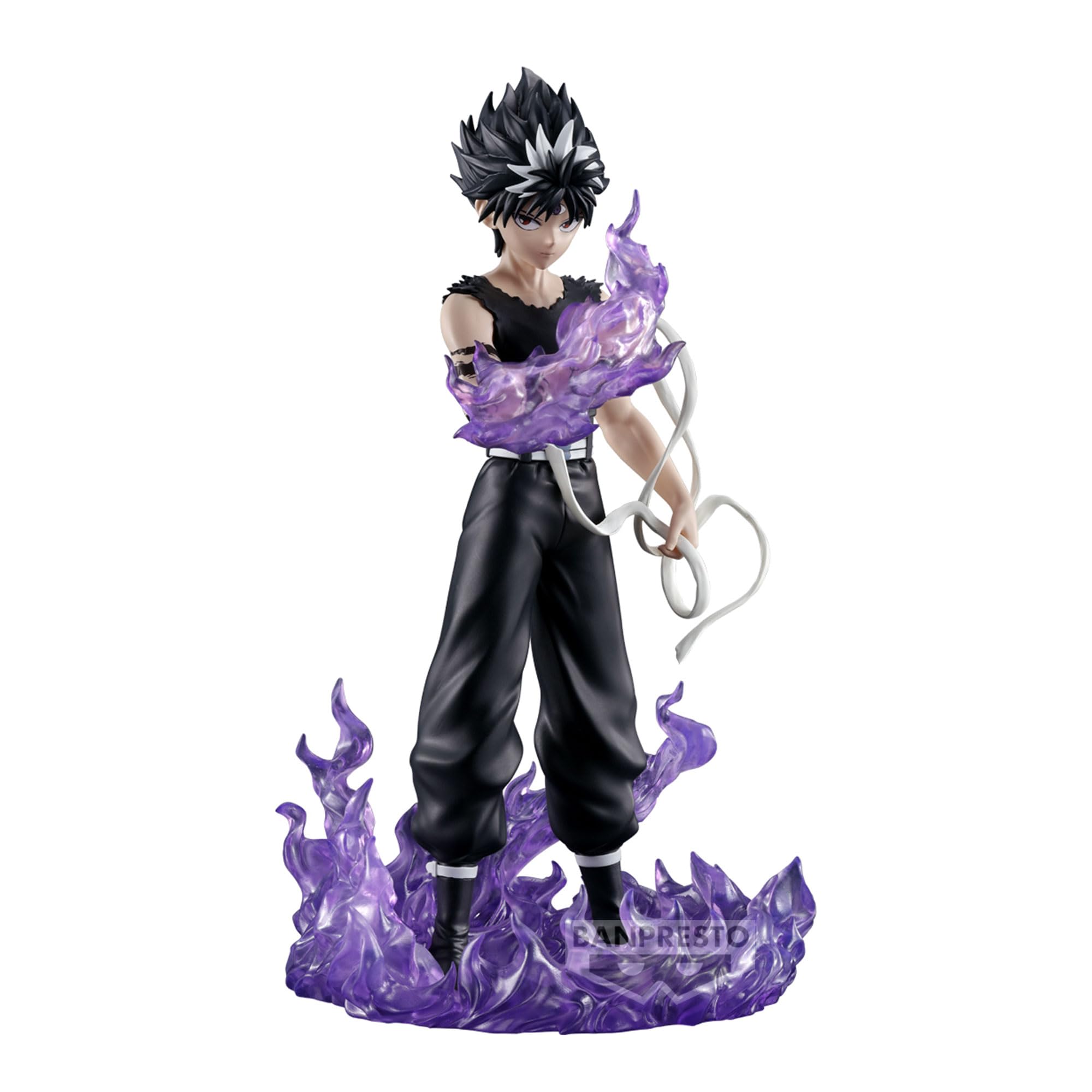 Banpresto Hiei Yu Hakusho Action Figure 14cm Black Dragon Wave Version Anime Fan