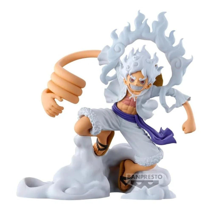 Banpresto Monkey D. Luffy One Piece Action Figure - 10cm Gear5 Vol.1 Anime