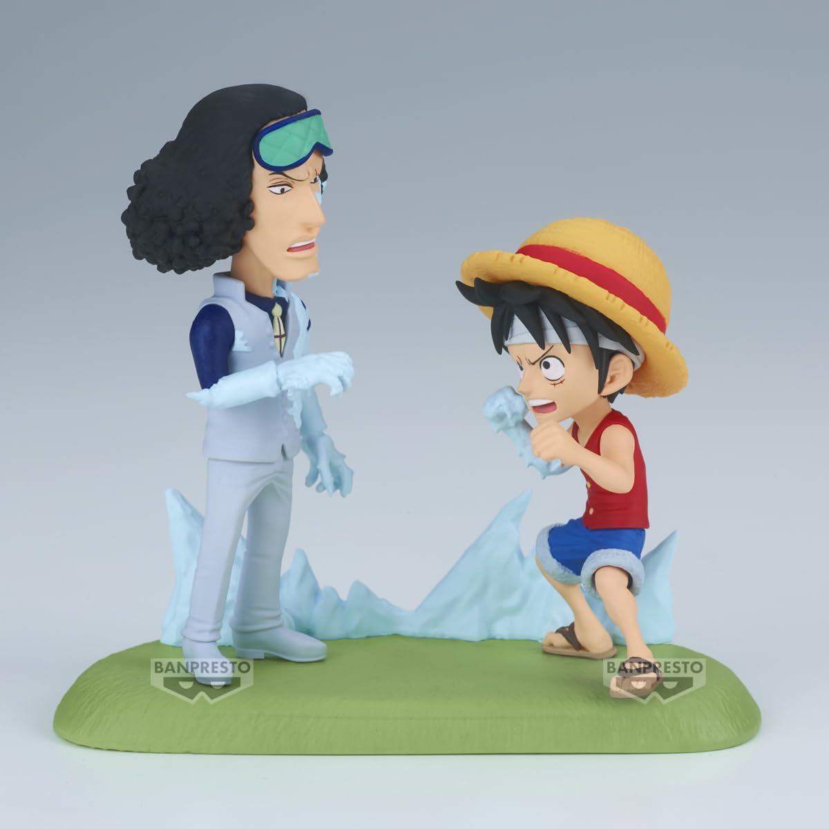 Banpresto One Piece Luffy Vs Kuzan 9cm Action Figure Multicolor For Anime Fans