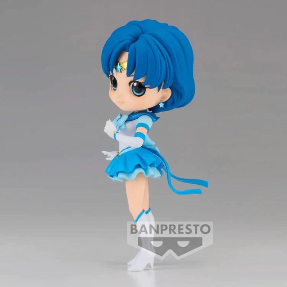 Banpresto Sailor Moon Eternal Sailor Mercury Ver B Q Posuke Figure by Bandai Spirits
