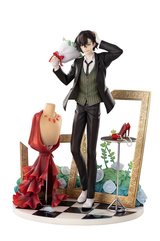 Hobby Max Dazai Osamu Formal Wear Deluxe 1/8 Figurine Bungou Stray Dogs- Japan Figure Store - #1 Bring To You The Best Japanese Goods