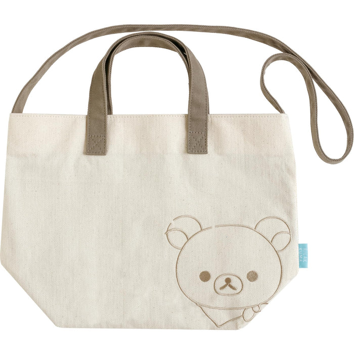 San-X Rilakkuma Komorebi Camp 2Way Tote Bag - Versatile and Stylish- Japan Figure Store - #1 Bring To You The Best Japanese Goods