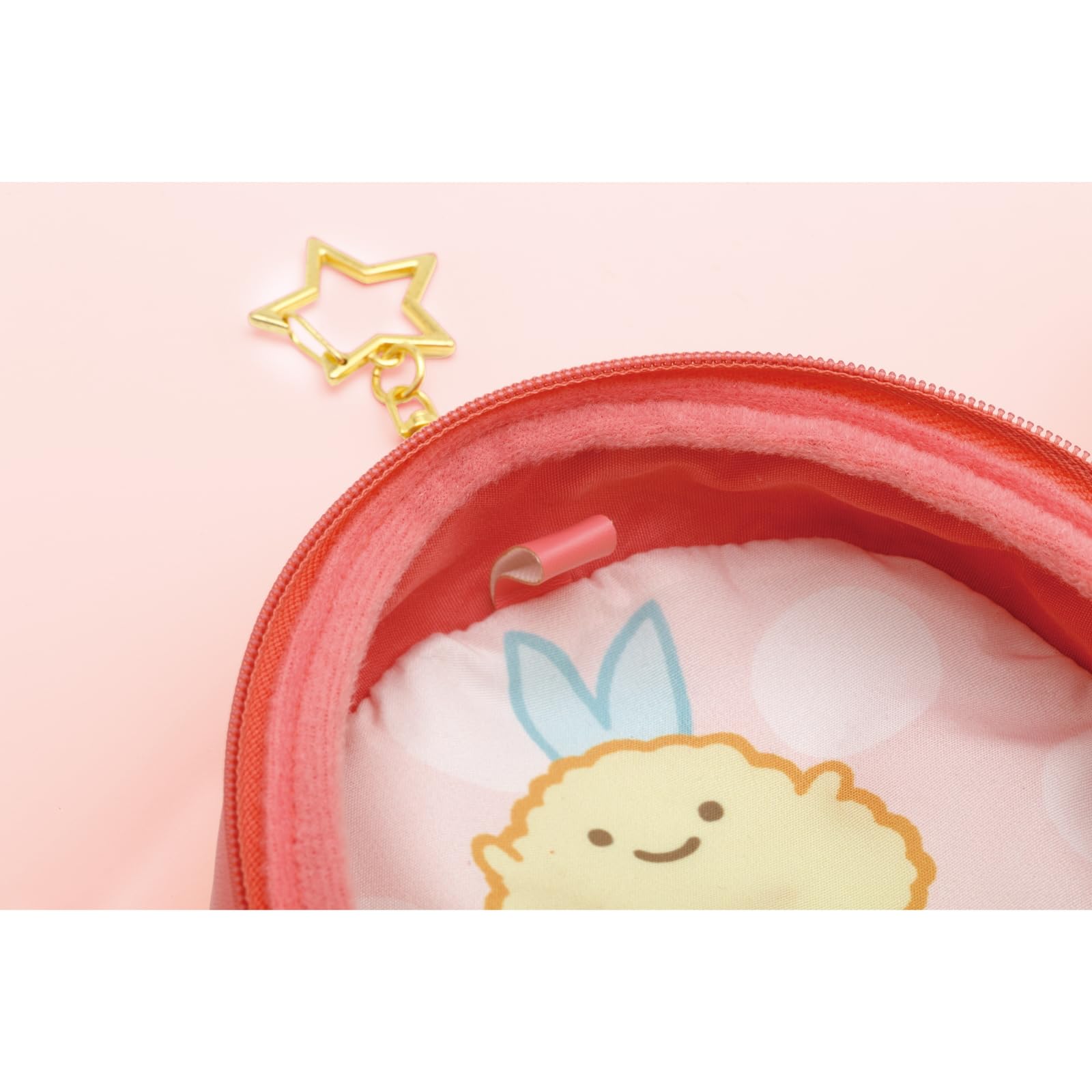 San-X Sumikko Gurashi Fried Shrimp Tail Plush Pouch Ca44206 for Kids- Japan Figure Store - #1 Bring To You The Best Japanese Goods