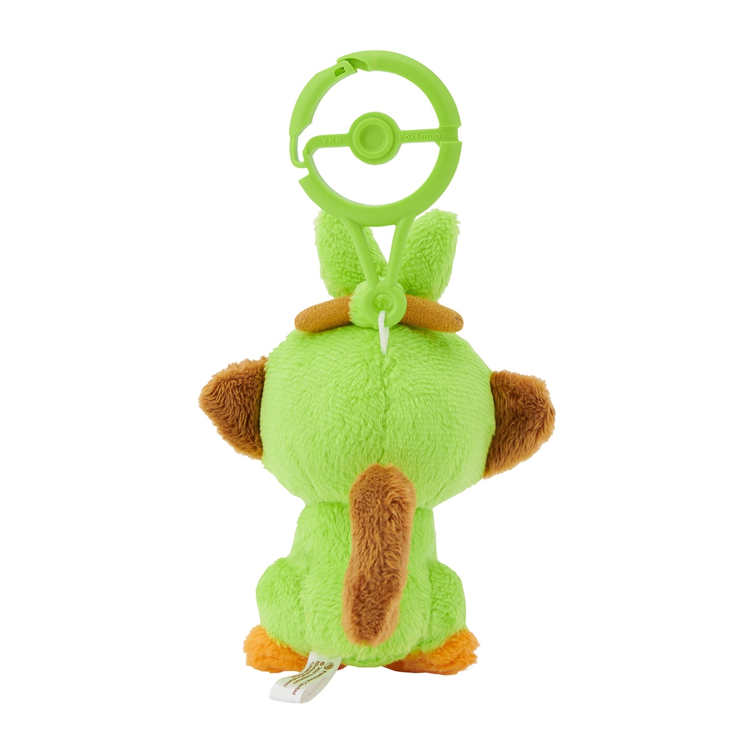 Pokemon Center Grookey Carabiner Mascot Plush Keychain Accessory- Japan Figure Store - #1 Bring To You The Best Japanese Goods