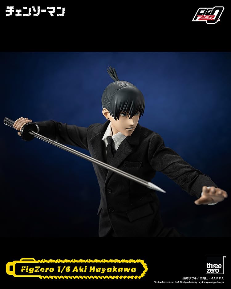 Threezero Chainsaw Man Figzero 1/6 Hayakawa Aki Action Figure- Japan Figure Store - #1 Bring To You The Best Japanese Goods