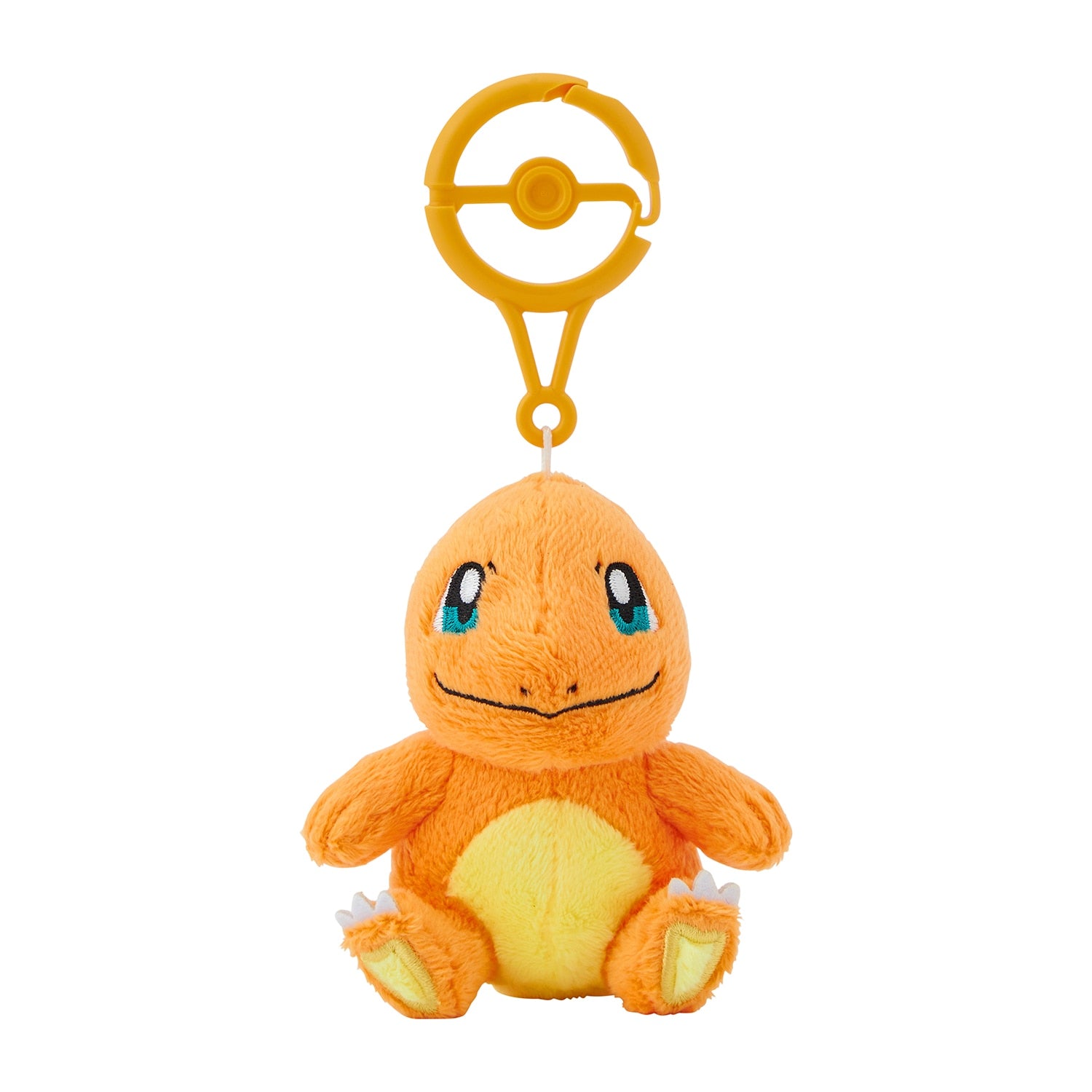 Pokemon Center Charmander Mascot with Carabiner Clip Keychain Accessory- Japan Figure Store - #1 Bring To You The Best Japanese Goods