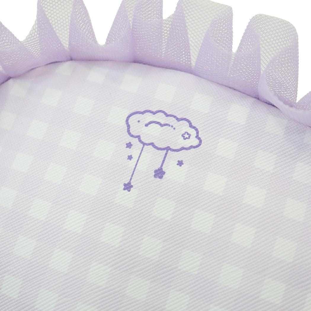 Watanabe Cinnamoroll Kogimyun Dolly Mix Frill Round Purple Pouch