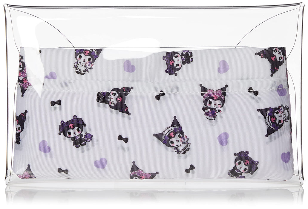 Sanrio Kuromi Flyer Series Clear Multi-Case with Pouch- Japan Figure Store - #1 Bring To You The Best Japanese Goods