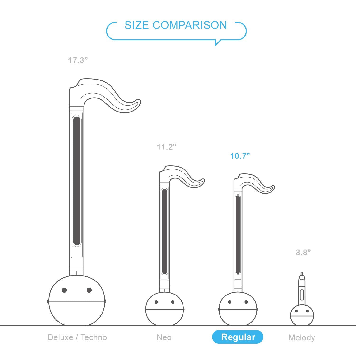 Cube Otamatone Crystal Clear