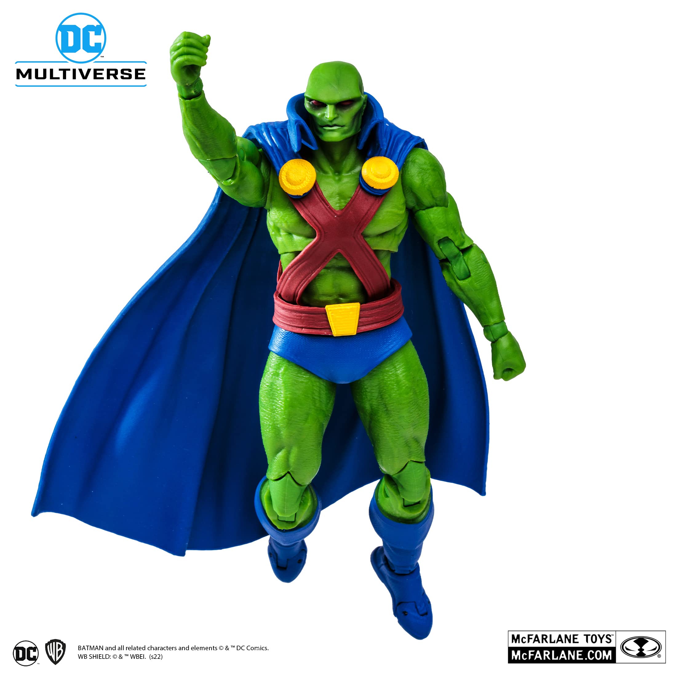 Mcfarlane Toys DC Multiverse 7 Inch Martian Manhunter Action Figure Classic Comic- Japan Figure Store - #1 Bring To You The Best Japanese Goods
