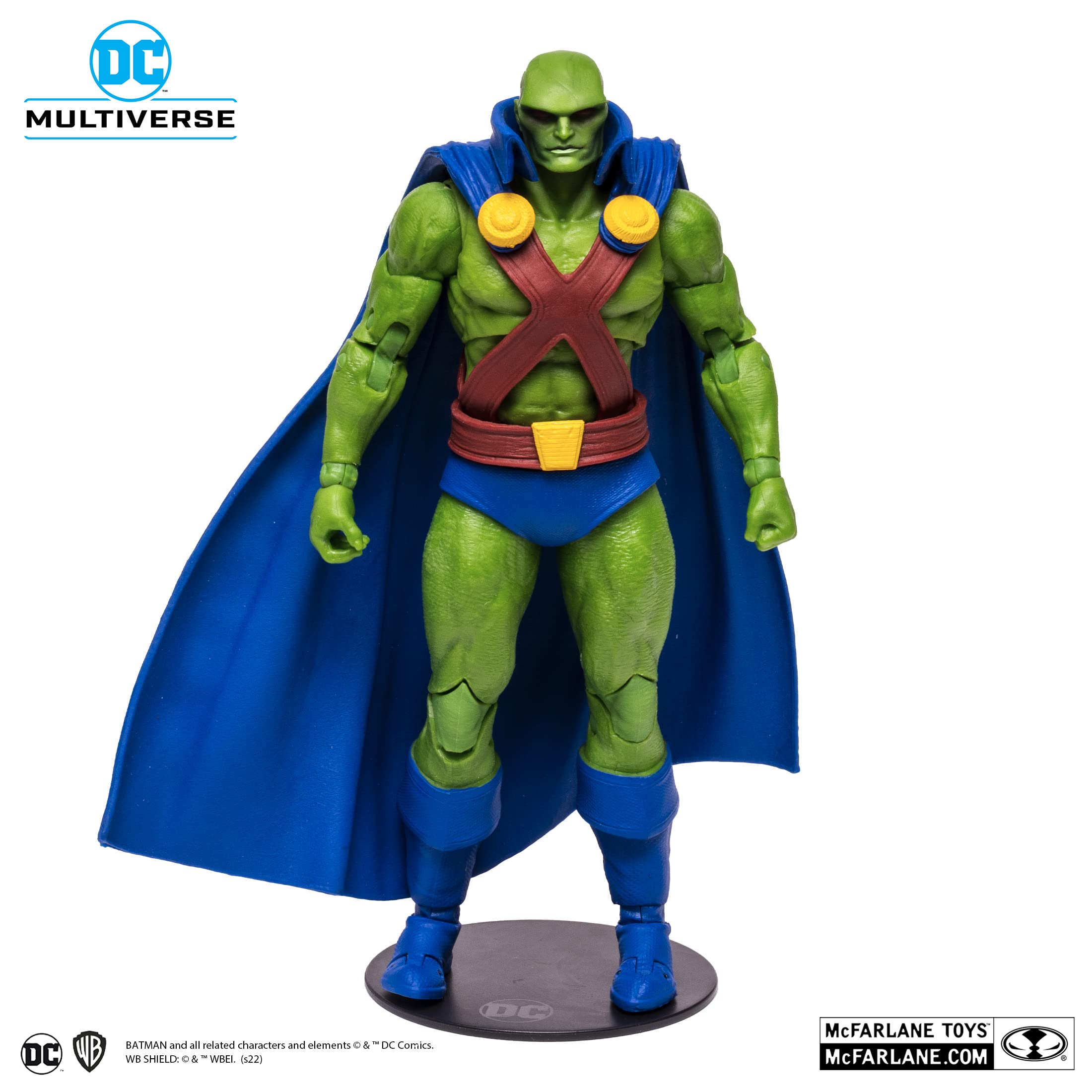 Mcfarlane Toys DC Multiverse 7 Inch Martian Manhunter Action Figure Classic Comic- Japan Figure Store - #1 Bring To You The Best Japanese Goods