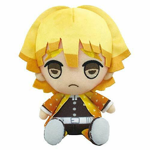 Demon Slayer Kimetsu Agatsuma Zenitsu Chibi Plush Doll Stuffed Toy- Japan Figure Store - #1 Bring To You The Best Japanese Goods