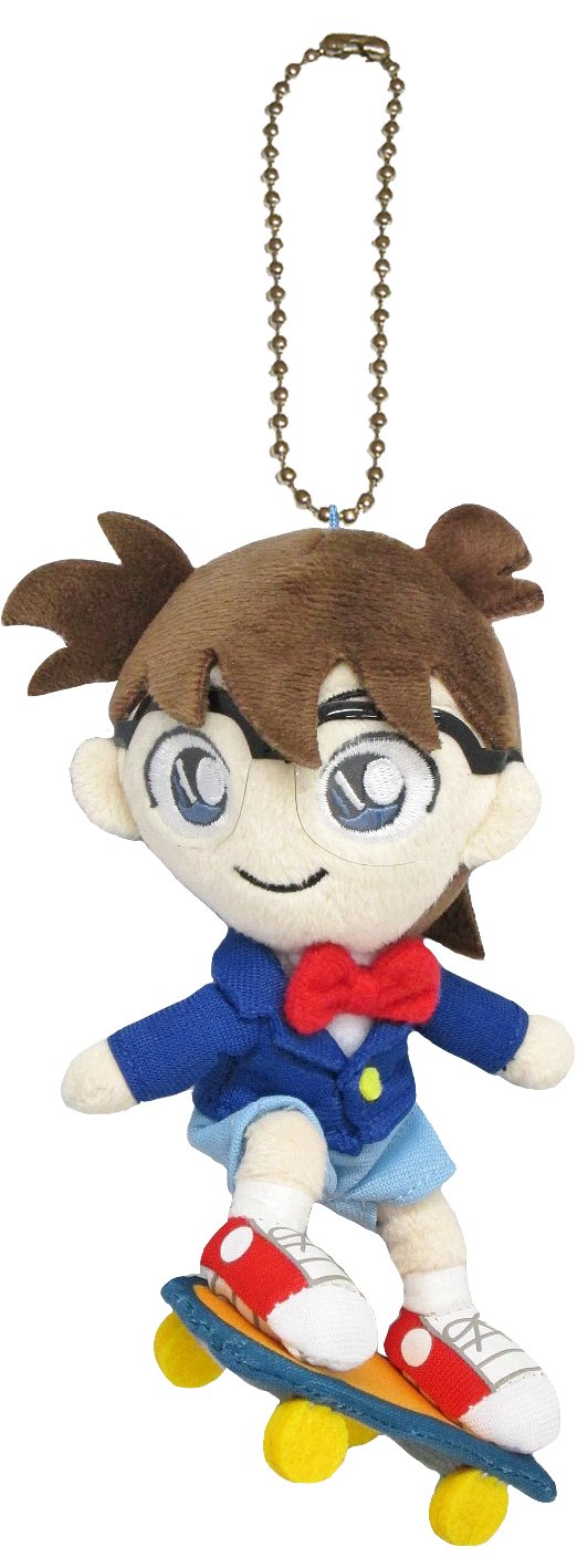 Sanei Boeki Detective Conan Mascot Skateboard Plush Toy 15cm- Japan Figure Store - #1 Bring To You The Best Japanese Goods