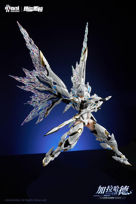 Doyusha Star Nuclear Gold White Dragon Knight Galahad 1/12 Model Kit 170mm