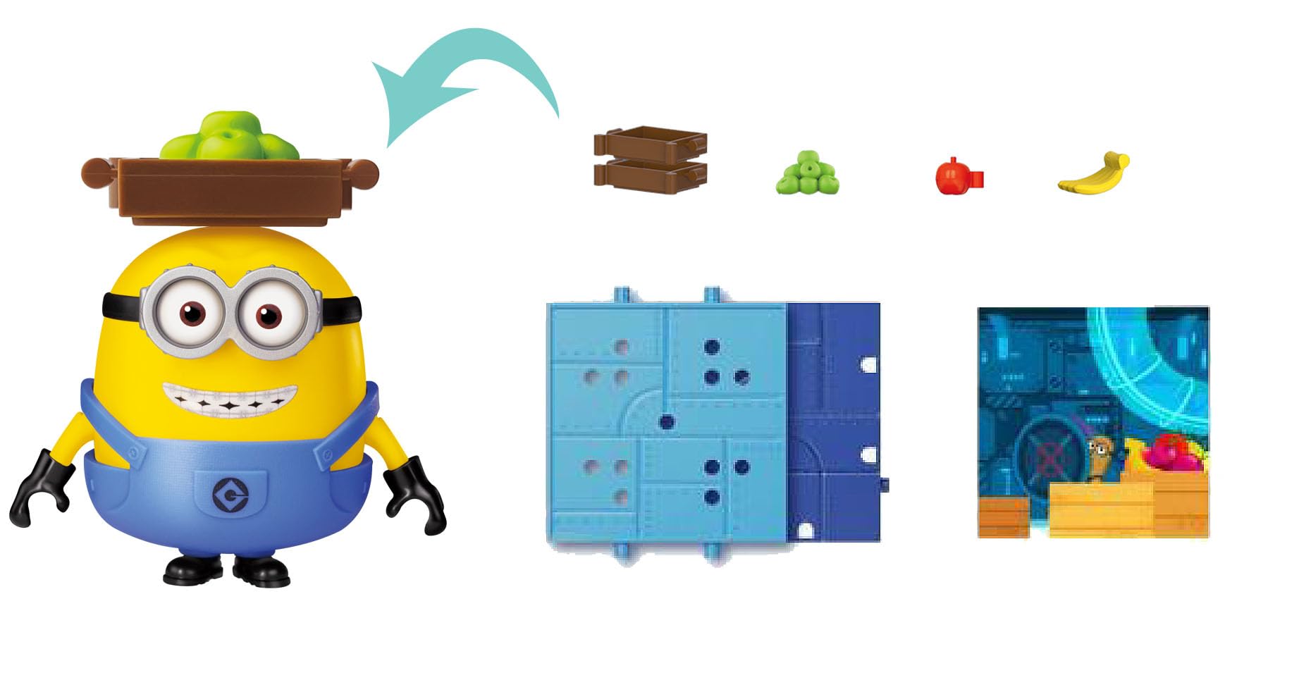 Doyusha Blokees Minions Otto Assembly Kit 02 with Precool Jelly Factory