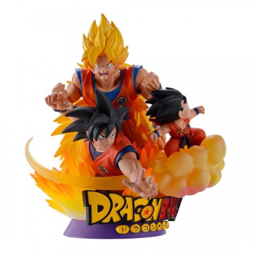 Megahouse Dragon Ball Z Son Goku SSJ3 Puchirama DX Dracap Re Birth 01 Exclusive- Japan Figure Store - #1 Bring To You The Best Japanese Goods