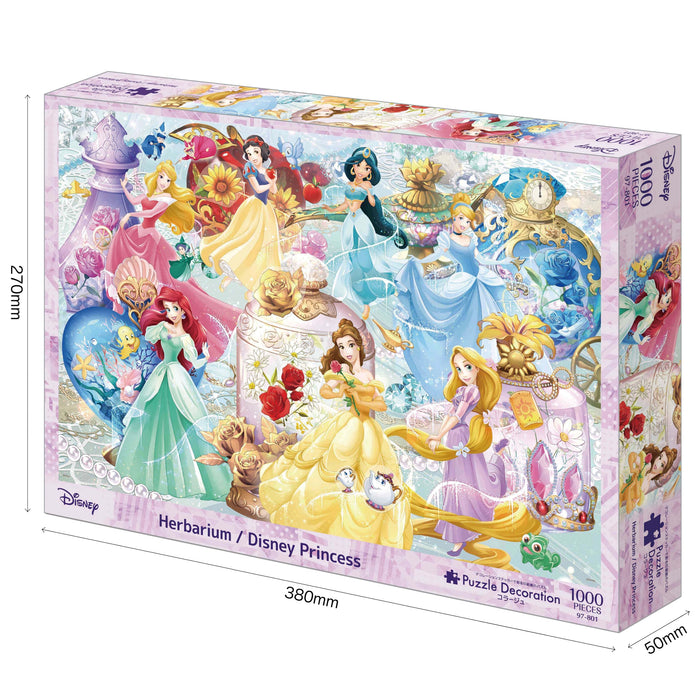 Epoch Disney Herbarium 1000 Piece Jigsaw Puzzle with Glue and Extras 50x75cm