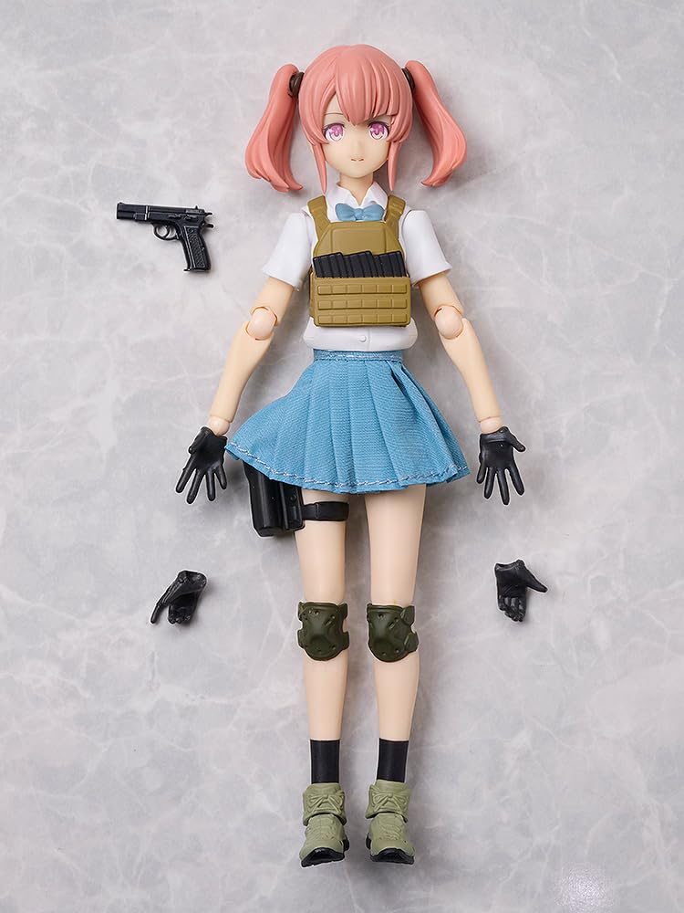 Tomytec Figma Little Armory Armed JK Non-Scale Movable Plastic Figure- Japan Figure Store - #1 Bring To You The Best Japanese Goods