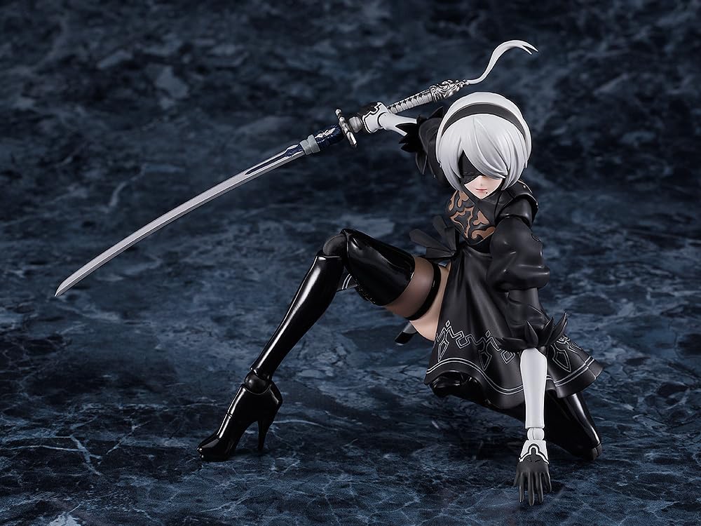 Max Factory Figma Nier Automata Ver1.1A 2B Yorha Action Figure- Japan Figure Store - #1 Bring To You The Best Japanese Goods