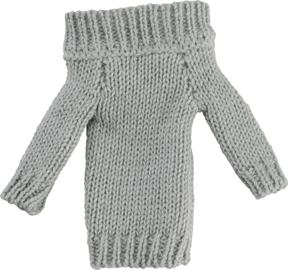 Max Factory Figma Styles Gray Off-The-Shoulder Sweater Dress M06837- Japan Figure Store - #1 Bring To You The Best Japanese Goods
