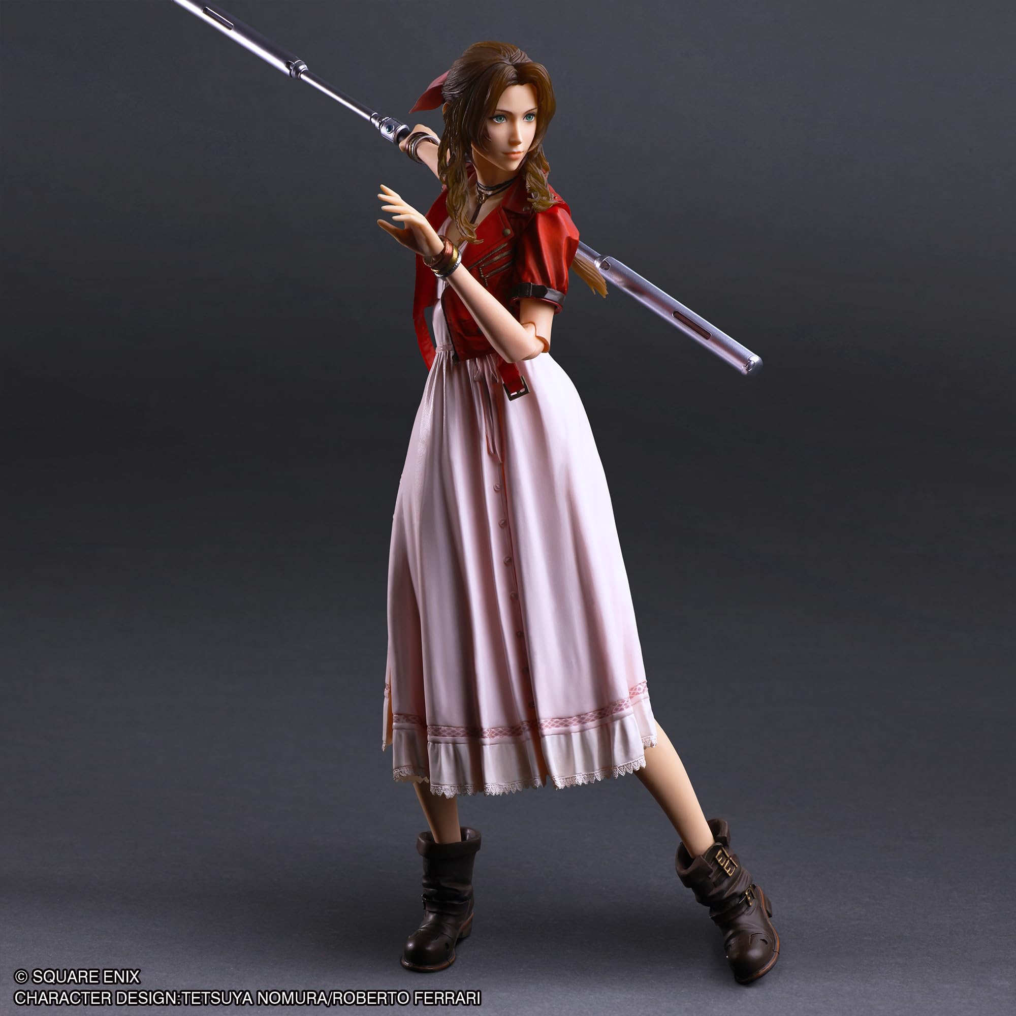 Square Enix Play Arts Kai: Final Fantasy VII Rebirth Aerith Gainsborough Figure- Japan Figure Store - #1 Bring To You The Best Japanese Goods