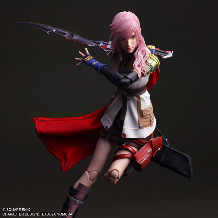 Square Enix Final Fantasy XIII Play Arts Shin Lightning Action Figure- Japan Figure Store - #1 Bring To You The Best Japanese Goods