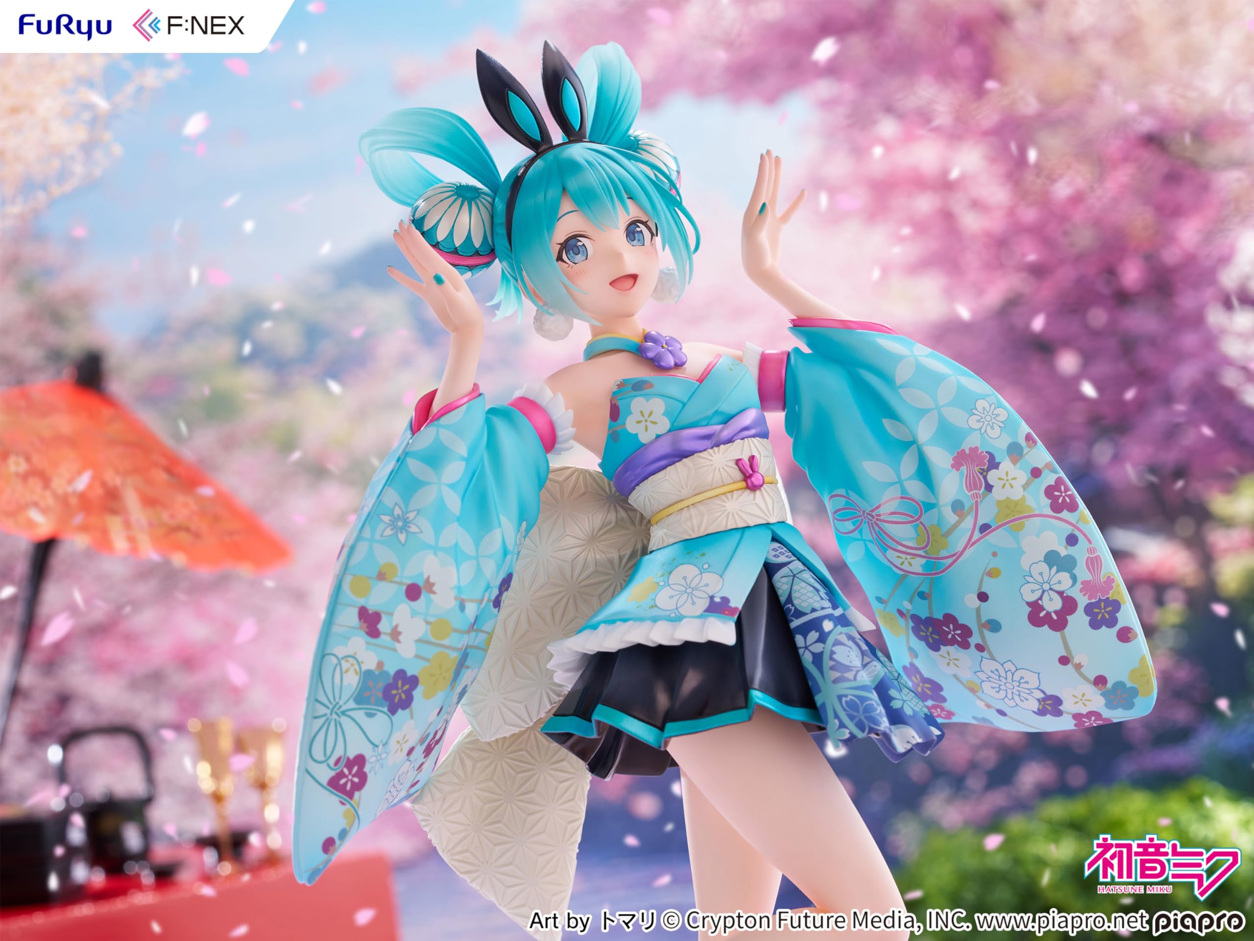 Furyu Hatsune Miku Wa Bunny 1/7 Scale Figure Japan Official Release- Japan Figure Store - #1 Bring To You The Best Japanese Goods
