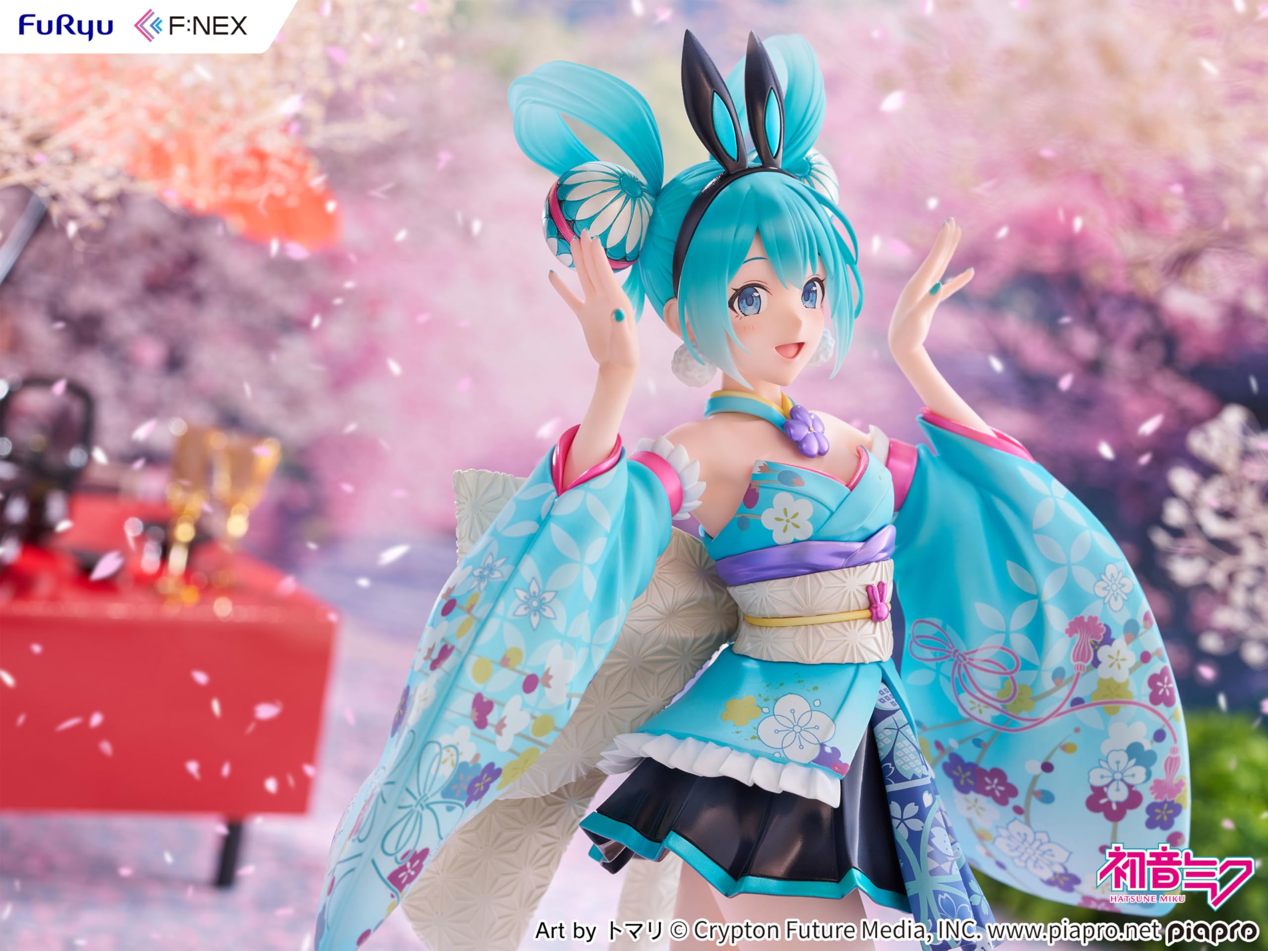 Furyu Hatsune Miku Wa Bunny 1/7 Scale Figure Japan Official Release- Japan Figure Store - #1 Bring To You The Best Japanese Goods