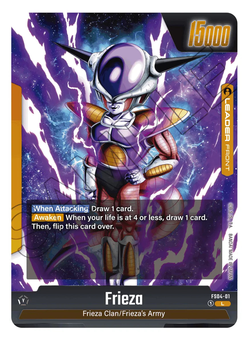 Bandai Dragon Ball Super Card Game Fusion World FS04 Start Deck Freeza- Japan Figure Store - #1 Bring To You The Best Japanese Goods