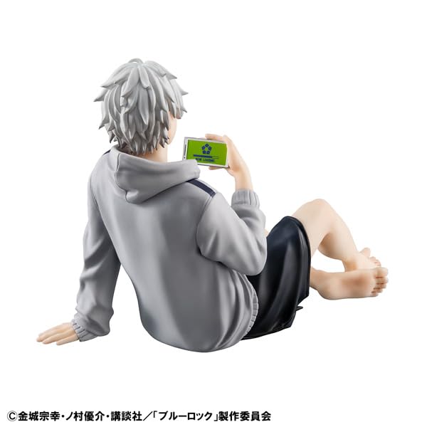 Megahouse Gem Series Blue Lock Nagi Seishiro Repaint Ver Figure Palm-Sized