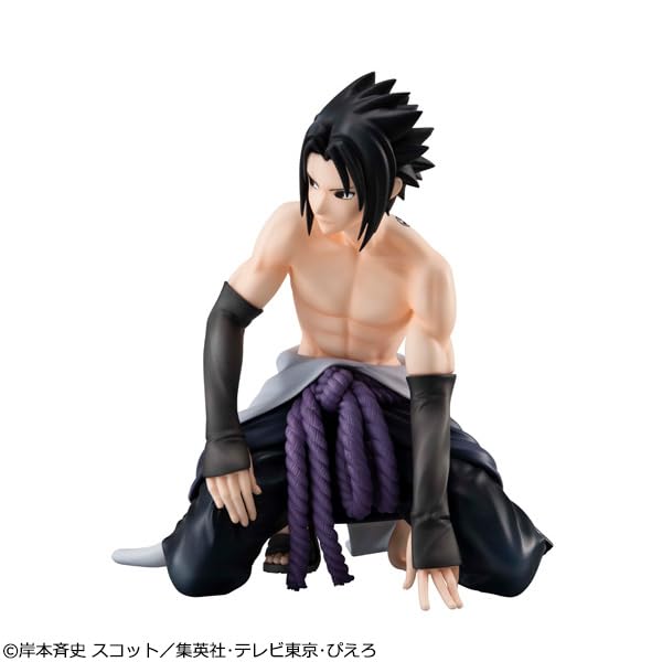 Megahouse Gem Series Palm-Sized Sasuke Figure - Naruto Shippuden Collectible