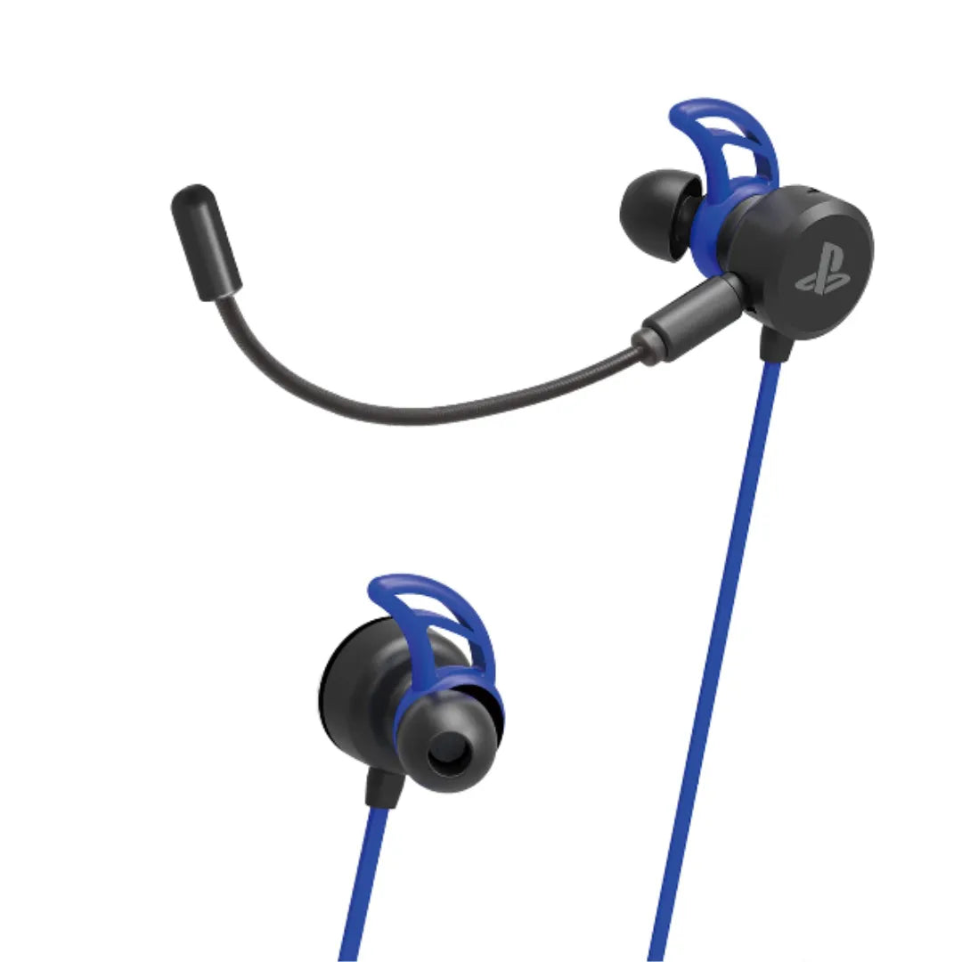 HORI Ps4 Playstation 4 Gaming In-Ear Headset Blue- Japan Figure Store - #1 Bring To You The Best Japanese Goods