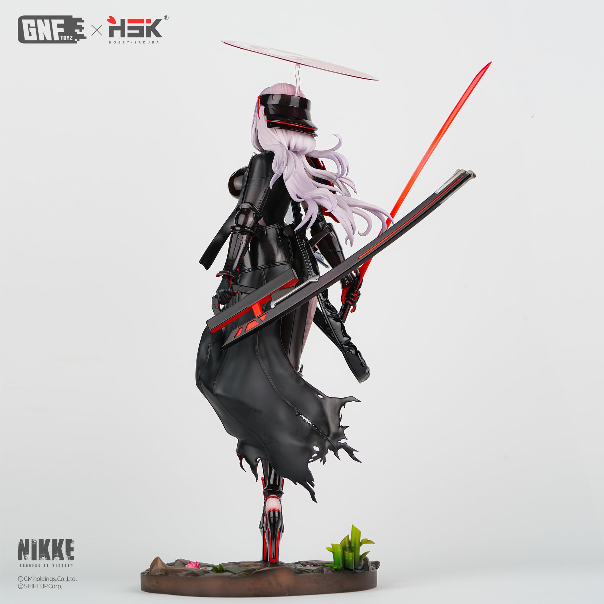 Hobby Sakura Goddess of Victory Nikke Guren 1/4 Scale PVC Figure Black Shadow