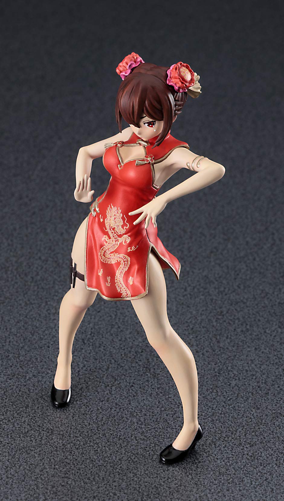 Hasegawa 1/12 Egg Girls No.07 Haku Linfa Chinese Dress Unpainted Resin Kit