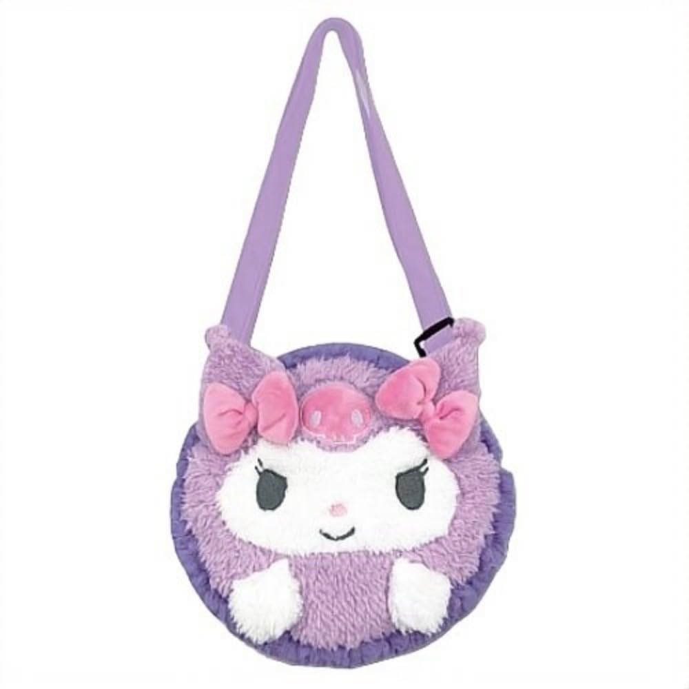 San-X Hatayama Shoji Kuromi Macaron Pochette Bag H21 W21Cm 63201329- Japan Figure Store - #1 Bring To You The Best Japanese Goods