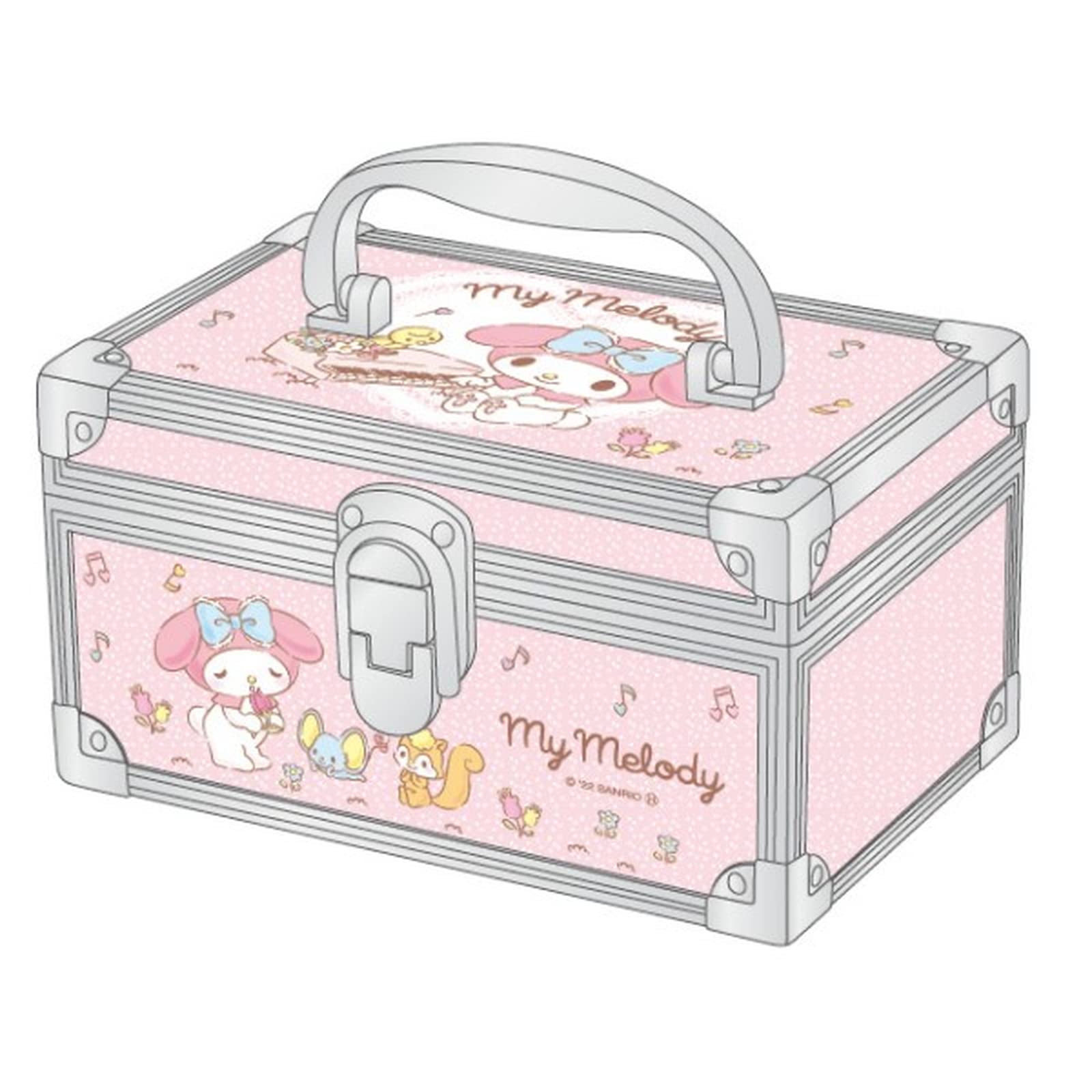 K Company My Melody Vanity Case Cvc1-MM - Sanrio Character Cosmetic Organizer- Japan Figure Store - #1 Bring To You The Best Japanese Goods