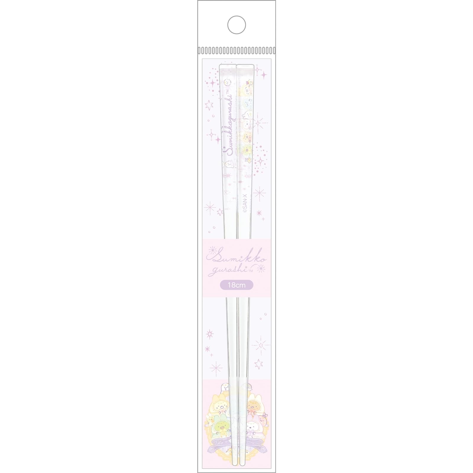 San-X Sumikko Gurashi Clear Chopsticks Ka25101 - Durable and Stylish Eating Utensils- Japan Figure Store - #1 Bring To You The Best Japanese Goods