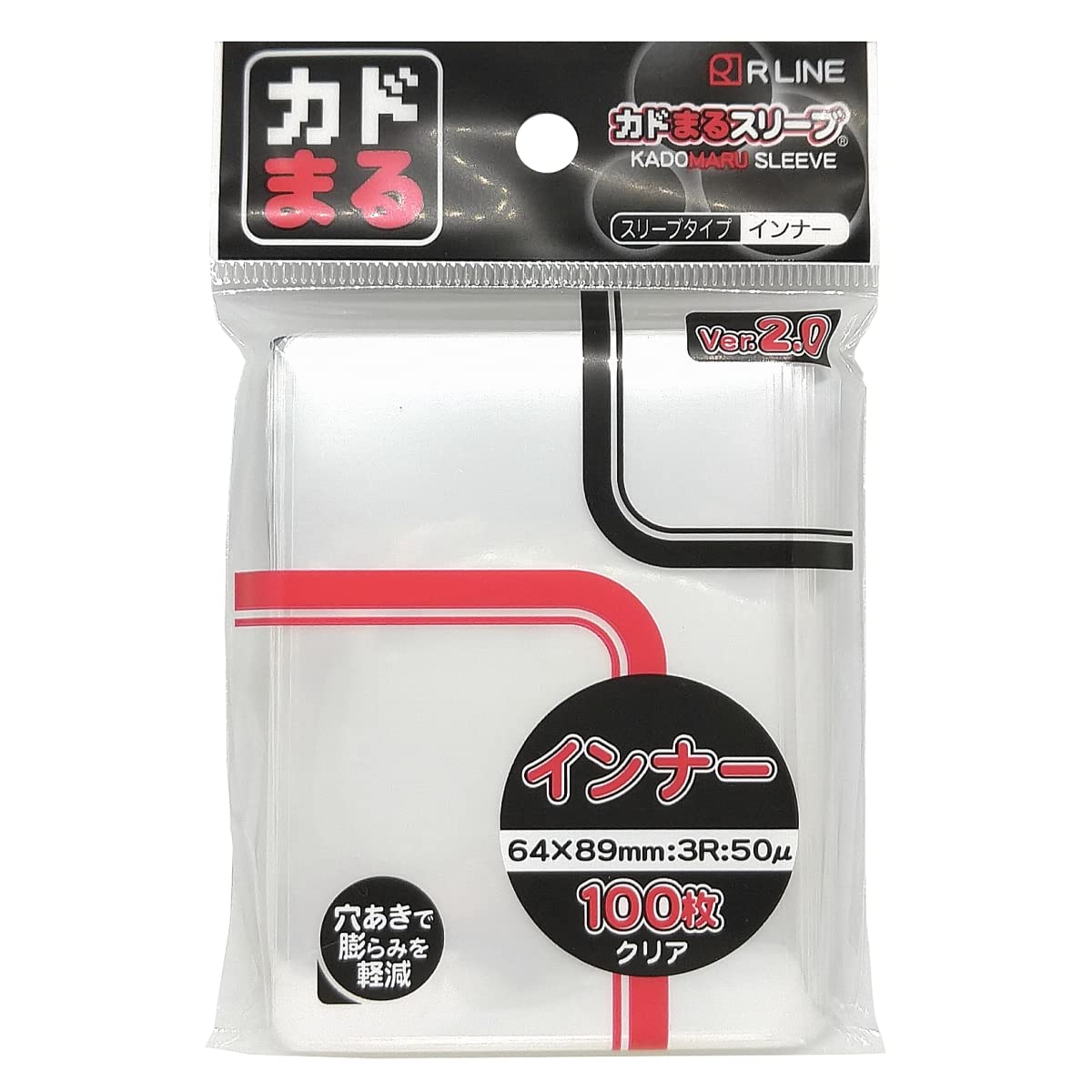 Rline Kadomaru Sleeve Inner Clear Ver 2 Official Japan Quality Protection- Japan Figure Store - #1 Bring To You The Best Japanese Goods