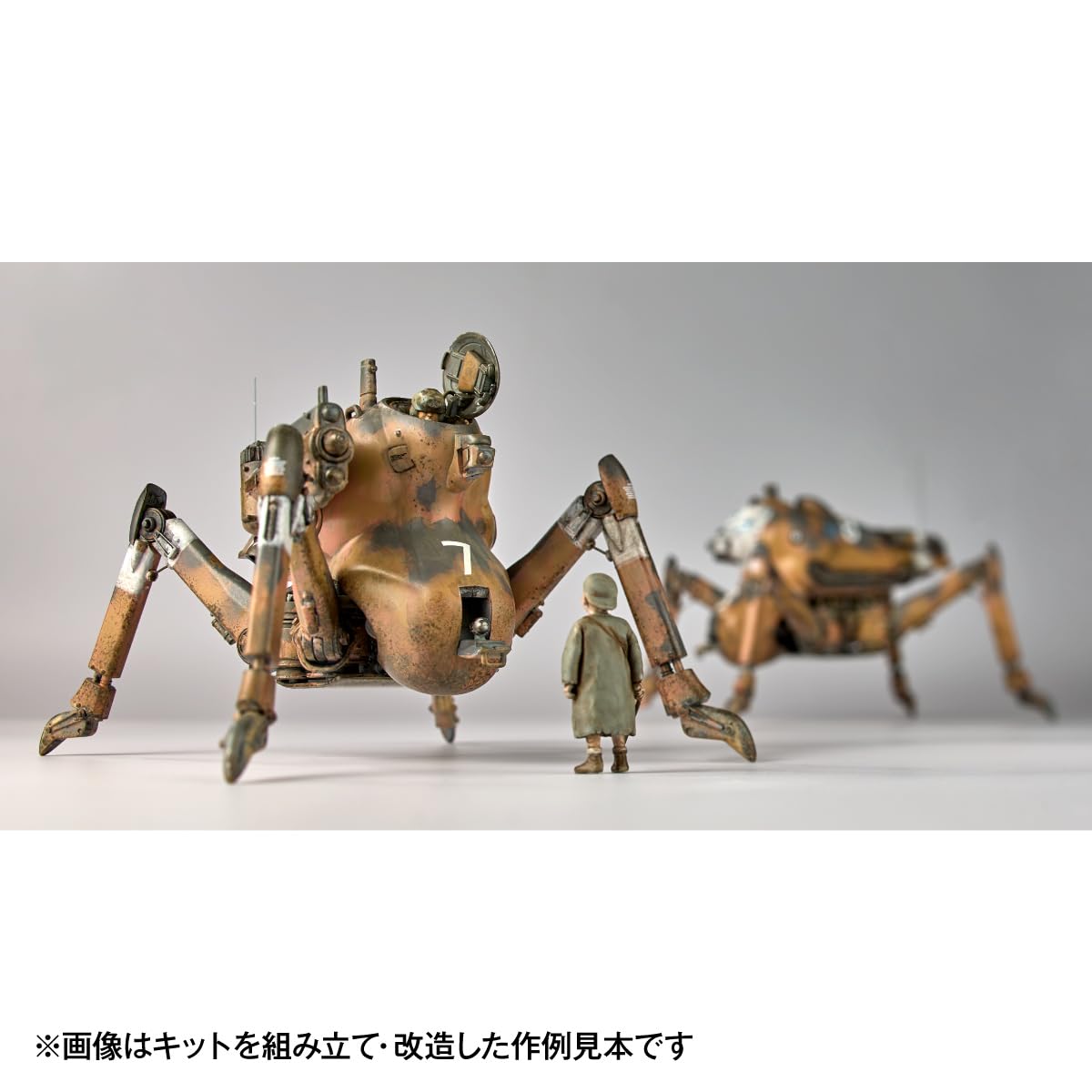 Kaiyodo Artpla 1/35 Maschinen Krieger Gladiator G1 G2 Model Kit Unpainted