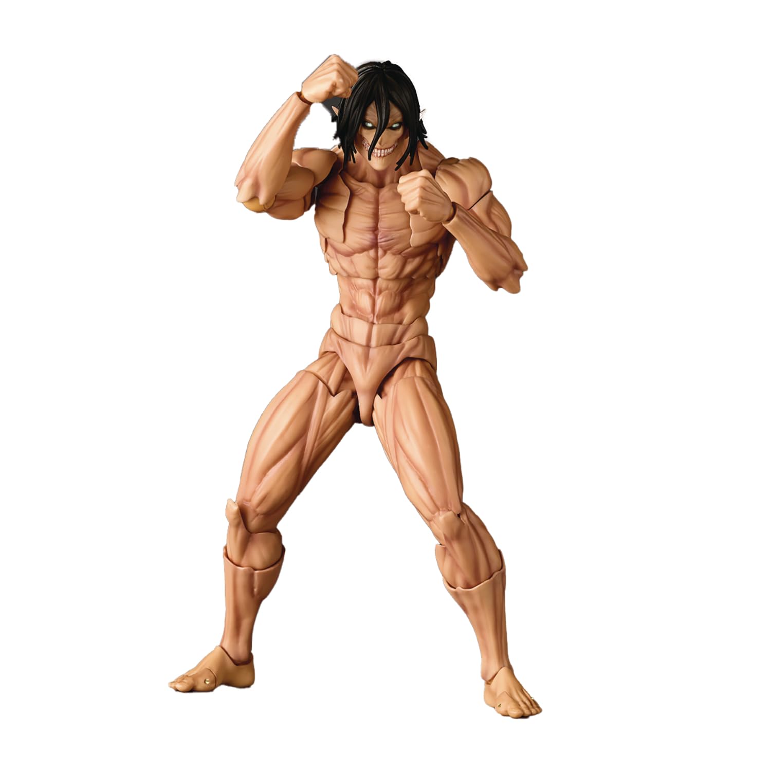 Kaiyodo Revoltech Amazing Yamaguchi Eren Yeager Attack On Titan Action Figure
