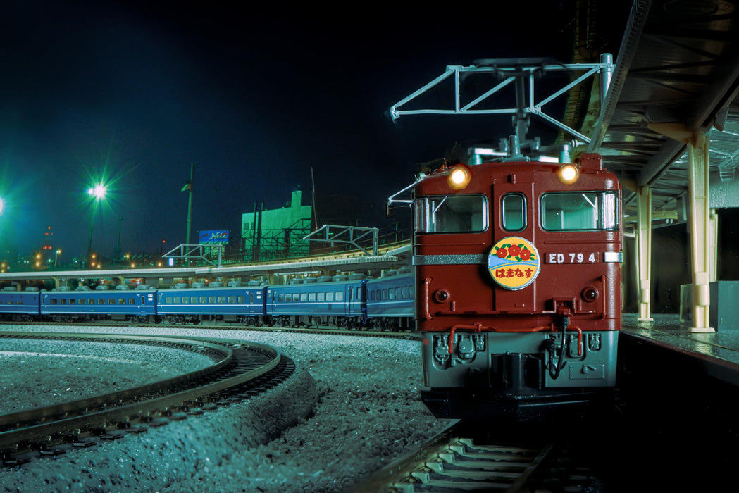 KATO N Gauge Ed79 Electric Locomotive with Single Arm Pantograph 3076-3