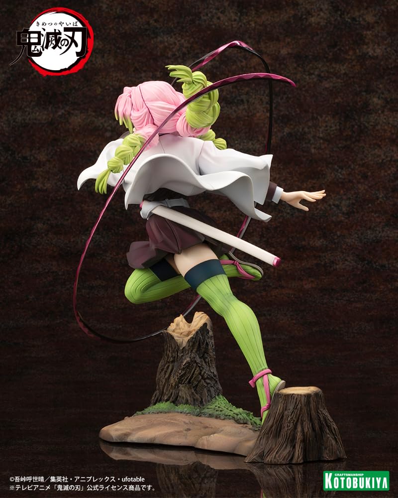 Kotobukiya Kimetsu No Yaiba Kanroji Mitsuri Artfx J 1/8 Scale Statue- Japan Figure Store - #1 Bring To You The Best Japanese Goods