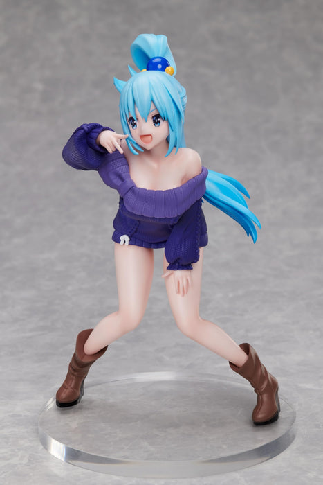 Elcoco KonoSuba 3 Aqua 1/7 Scale Figure Collectible Anime Figurine- Japan Figure Store - #1 Bring To You The Best Japanese Goods